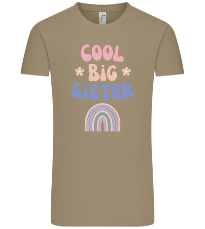 Cool Big Sister Design - Comfort Unisex T-Shirt_KHAKI_front