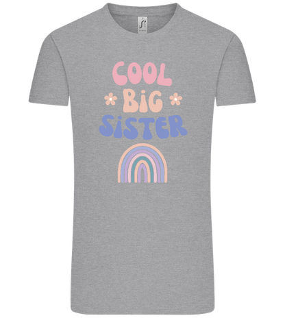 Cool Big Sister Design - Comfort Unisex T-Shirt_ORION GREY_front