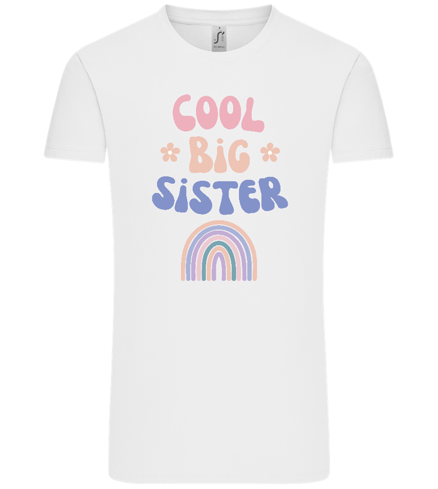 Cool Big Sister Design - Comfort Unisex T-Shirt_WHITE_front