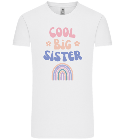 Cool Big Sister Design - Comfort Unisex T-Shirt_WHITE_front