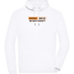 Kein Plan Aber Abi Design - Comfort unisex hoodie_WHITE_front