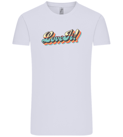 Love It! Design - Comfort Unisex T-Shirt_LILAK_front