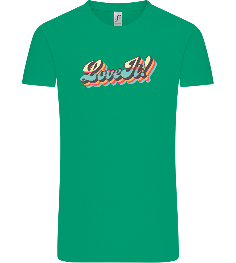 Love It! Design - Comfort Unisex T-Shirt_SPRING GREEN_front