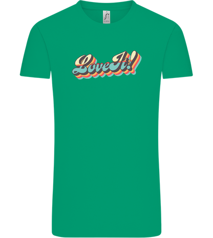 Love It! Design - Comfort Unisex T-Shirt_SPRING GREEN_front