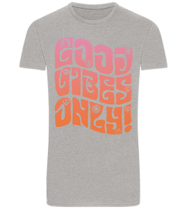 Good Vibes Design - Basic Unisex T-Shirt
