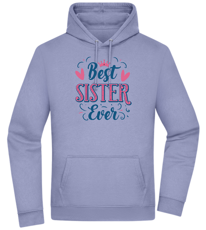 Best Sister Design - Premium Essential Unisex Hoodie_BLUE_front