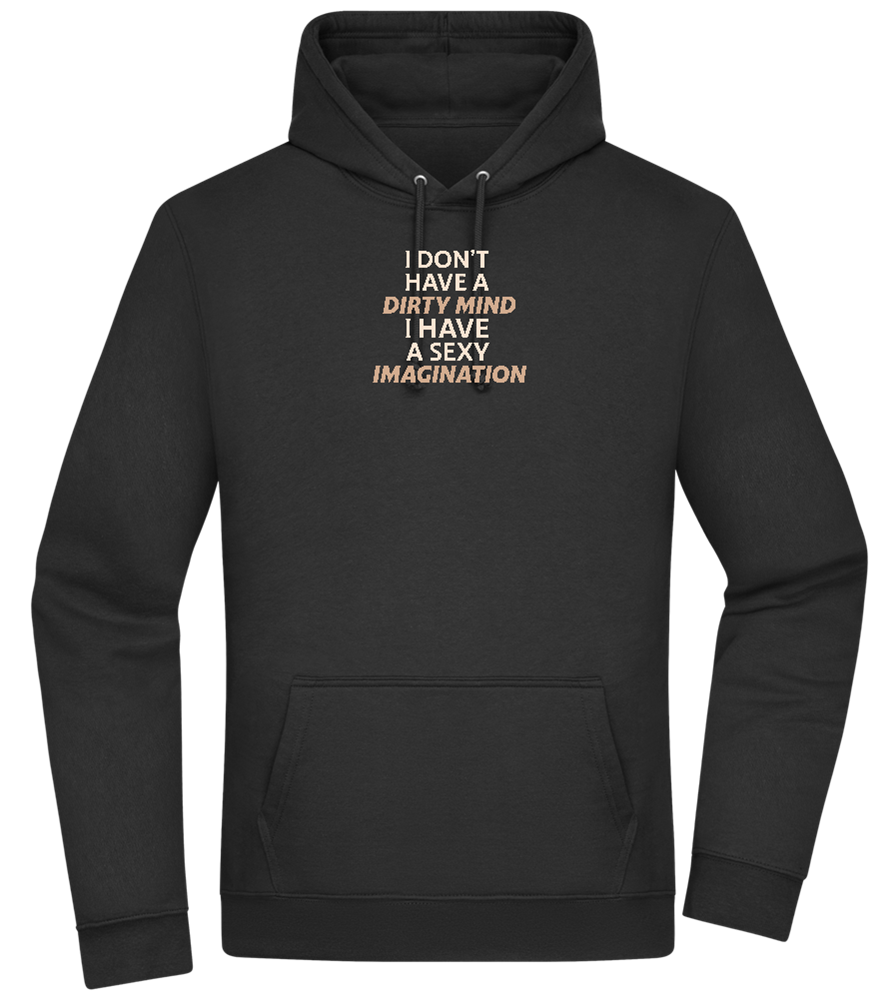 Sexy Imagination Design - Premium Essential Unisex Hoodie_BLACK_front