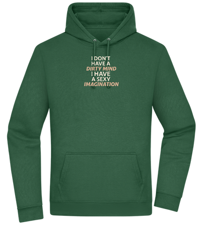 Sexy Imagination Design - Premium Essential Unisex Hoodie_GREEN BOTTLE_front