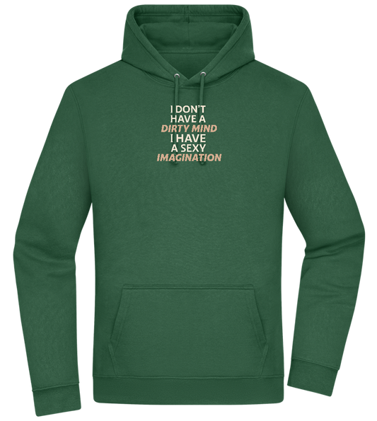 Sexy Imagination Design - Premium Essential Unisex Hoodie_GREEN BOTTLE_front