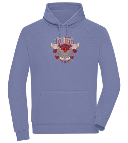 Subculture Tattoo Design - Comfort unisex hoodie_BLUE_front