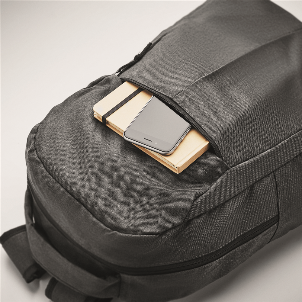 Two-Tone RPET Backpack_BLACK_DETAILEDIMAGE_back_2