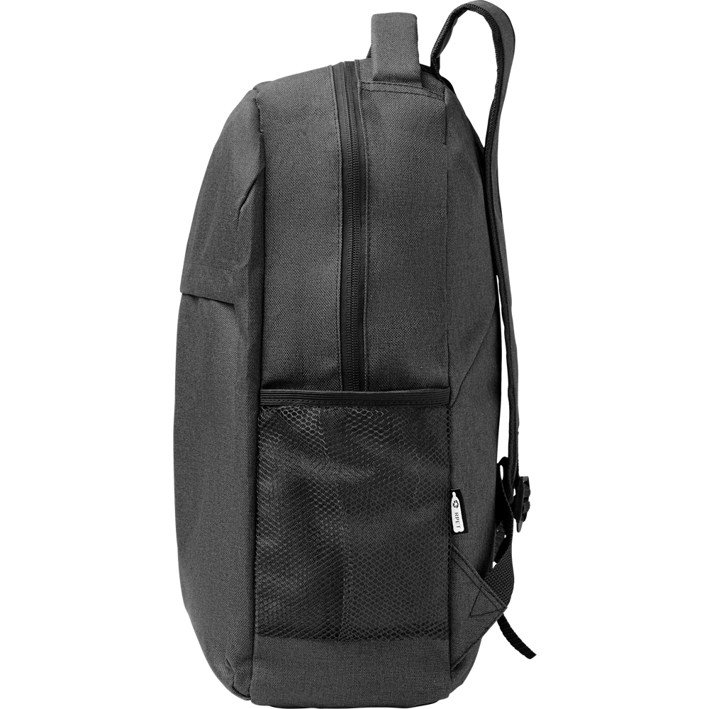 Two-Tone RPET Backpack_BLACK_DETAILEDIMAGE_front_2