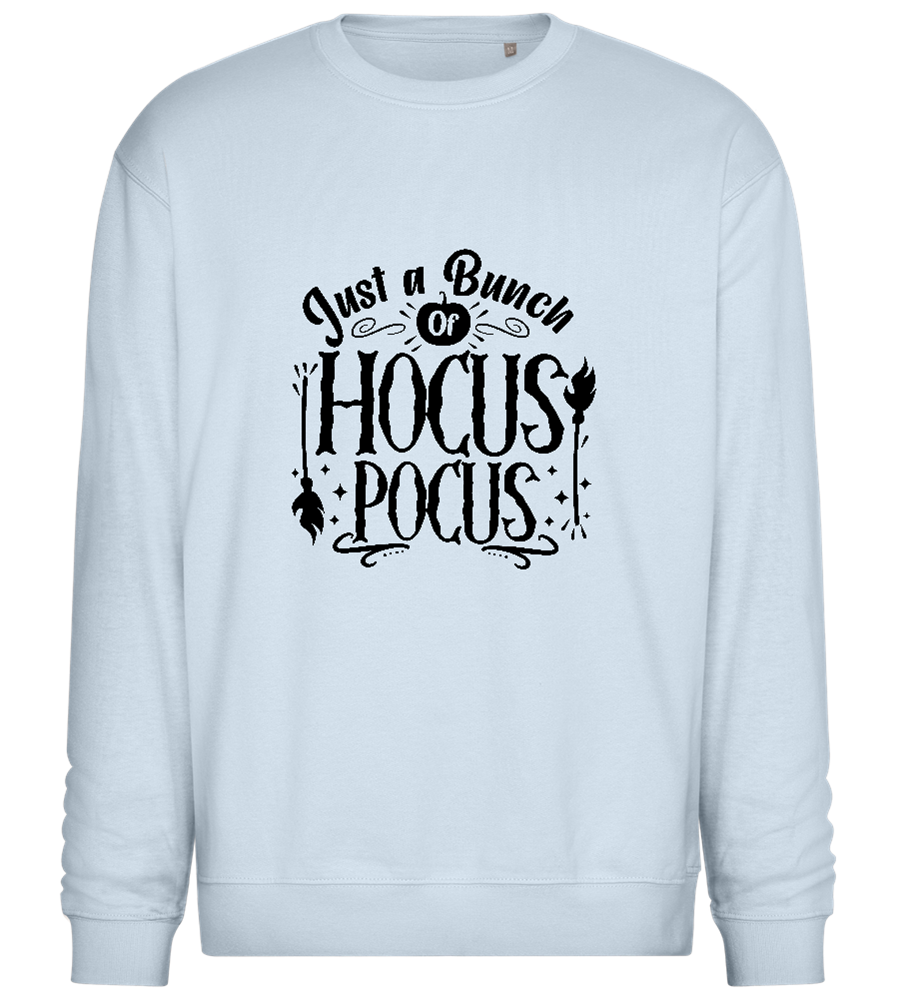 Hocus Pocus Design - Comfort Essential Unisex Sweater_CREAMY BLUE_front