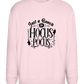 Hocus Pocus Design - Comfort Essential Unisex Sweater_LIGHT PEACH ROSE_front