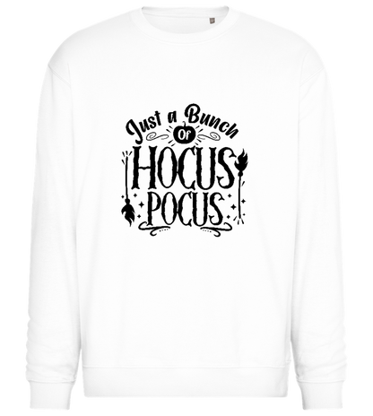 Hocus Pocus Design - Comfort Essential Unisex Sweater_WHITE_front