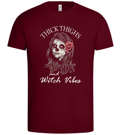 Witch Vibes Design - Premium men's t-shirt_CHILE_front