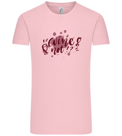 Wine Not Design - Comfort Unisex T-Shirt_CANDY PINK_front