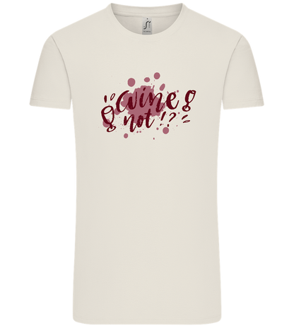 Wine Not Design - Comfort Unisex T-Shirt_ECRU_front