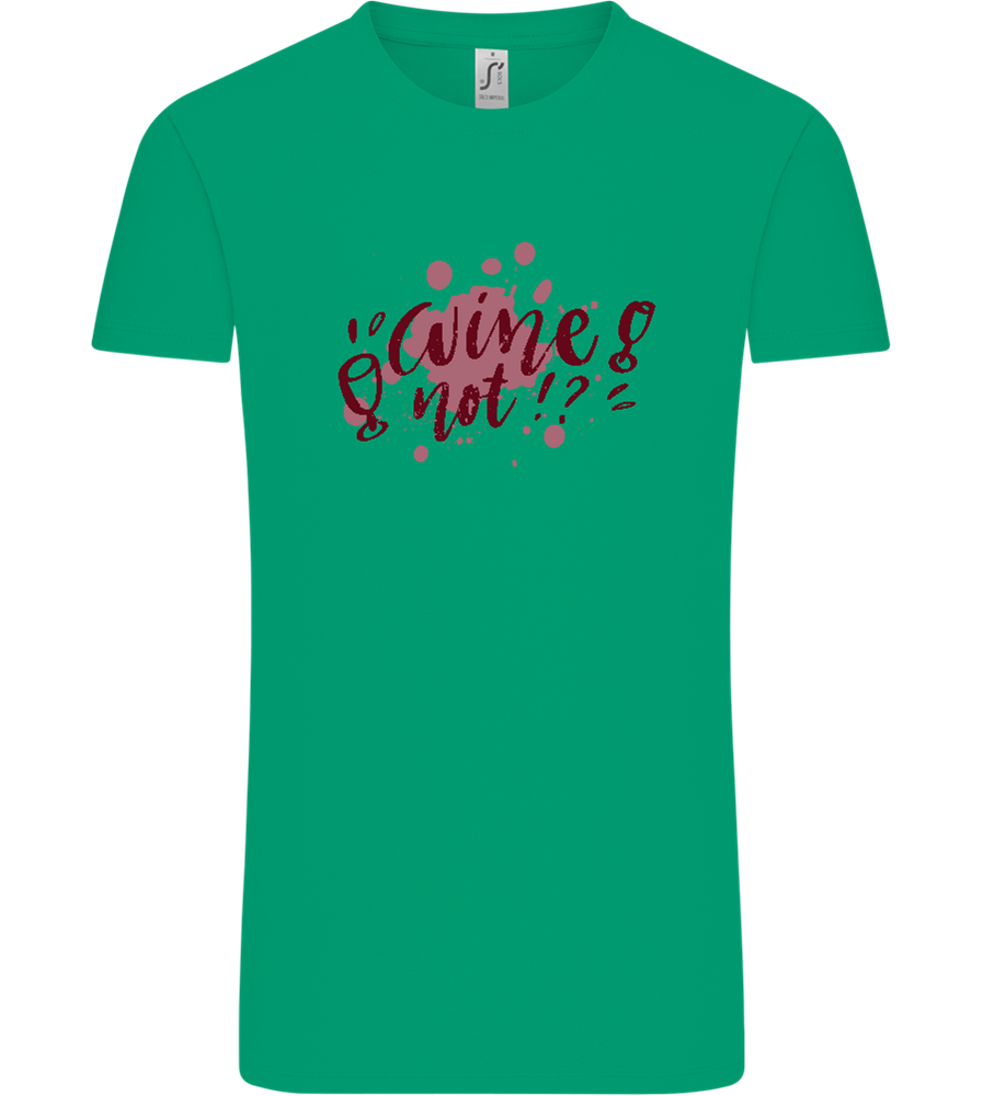 Wine Not Design - Comfort Unisex T-Shirt_SPRING GREEN_front