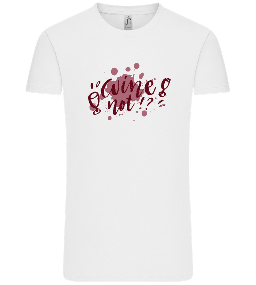 Wine Not Design - Comfort Unisex T-Shirt_WHITE_front