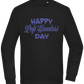 Happy Left Handers Day Design - Comfort Essential Unisex Sweater_BLACK_front