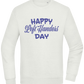 Happy Left Handers Day Design - Comfort Essential Unisex Sweater_CREAMY GREEN_front