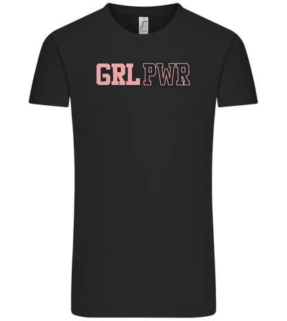 Girl Power 3 Design - Comfort Unisex T-Shirt_DEEP BLACK_front