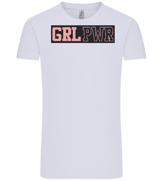 Girl Power 3 Design - Comfort Unisex T-Shirt_LILAK_front