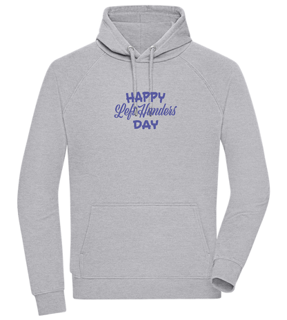 Happy Left Handers Day Design - Comfort unisex hoodie_ORION GREY II_front