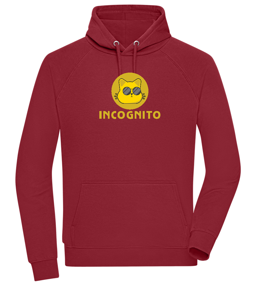 Incognito Design - Comfort unisex hoodie_BORDEAUX_front