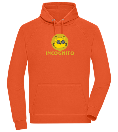 Incognito Design - Comfort unisex hoodie_BURNT ORANGE_front