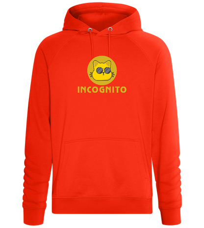 Incognito Design - Comfort unisex hoodie_BURNT ORANGE_front