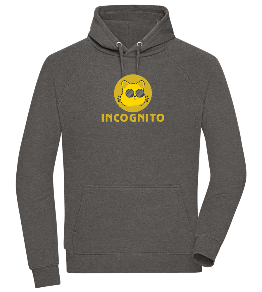 Incognito Design - Comfort unisex hoodie_CHARCOAL CHIN_front