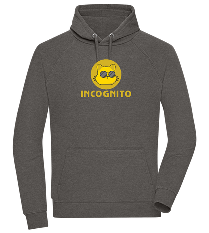 Incognito Design - Comfort unisex hoodie_CHARCOAL CHIN_front