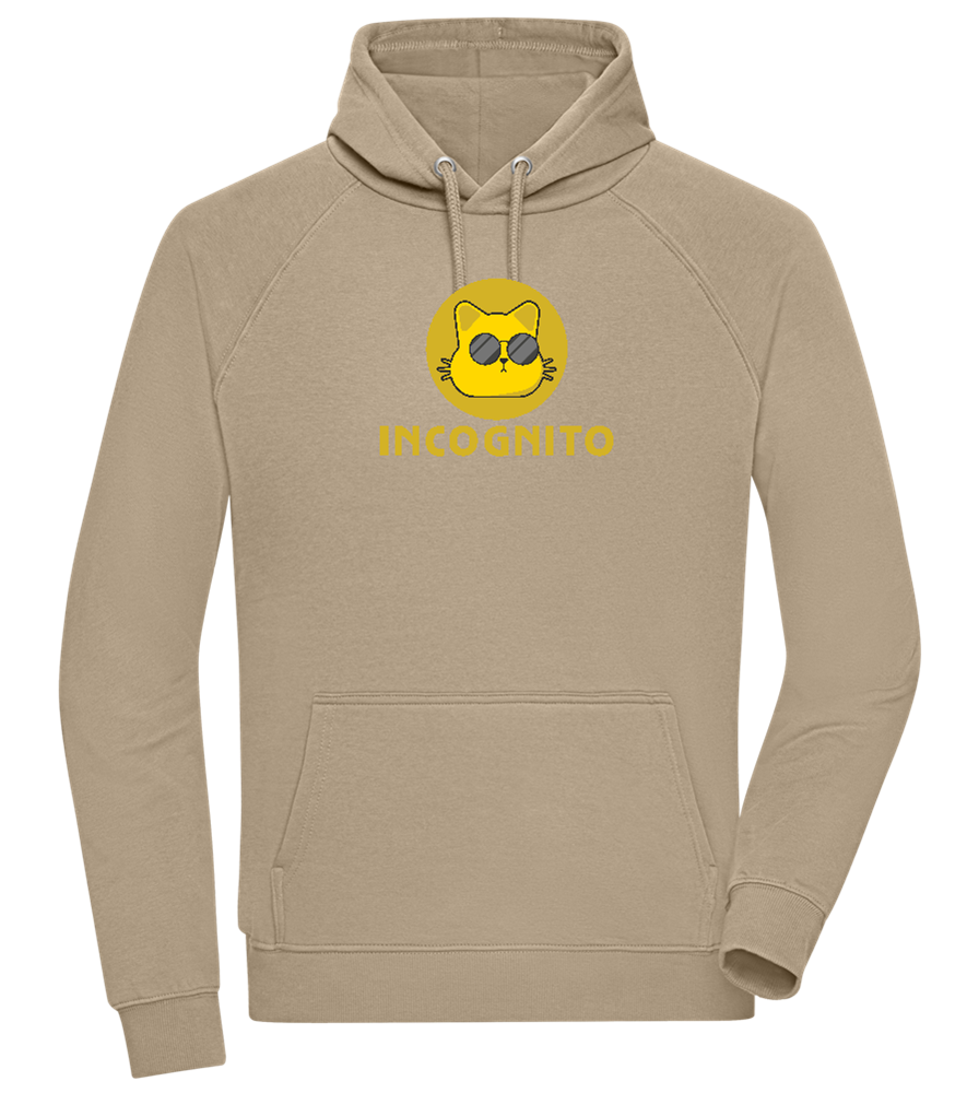 Incognito Design - Comfort unisex hoodie_KHAKI_front