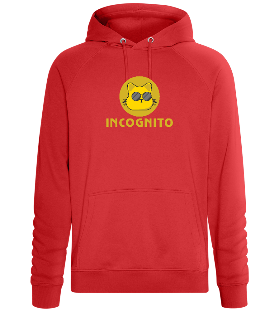 Incognito Design - Comfort unisex hoodie_RED_front