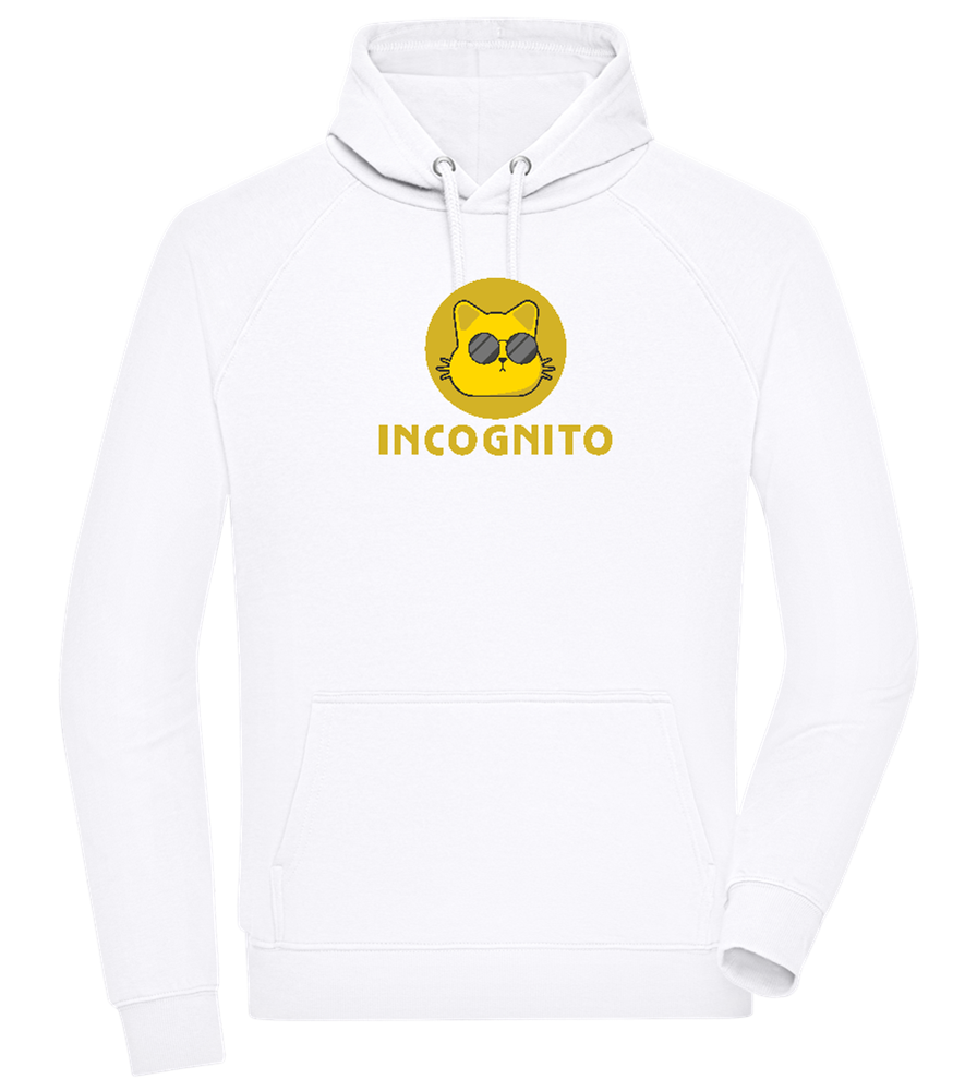 Incognito Design - Comfort unisex hoodie_WHITE_front