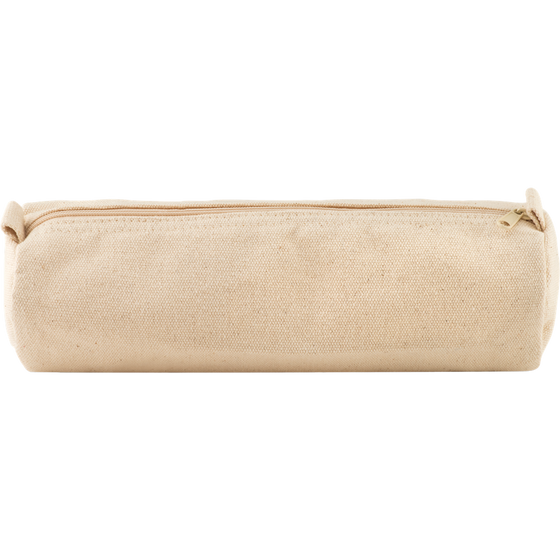 Cotton Pencil Case_BEIGE_front