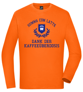 Kaffeeüberdosis Design - Comfort men's long sleeve t-shirt