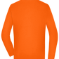 Kaffeeüberdosis Design - Comfort men's long sleeve t-shirt_ORANGE_back