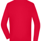 Kaffeeüberdosis Design - Comfort men's long sleeve t-shirt_RED_back