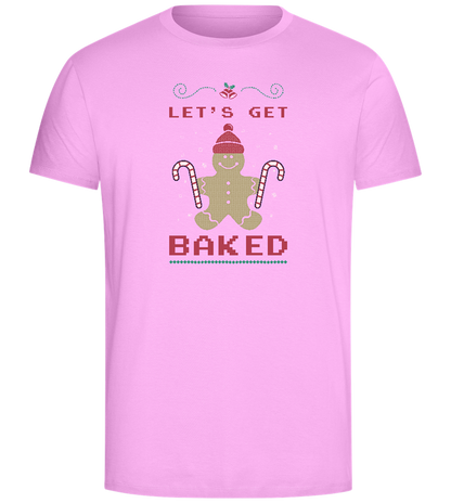 Let's Get Baked Design - Comfort Unisex T-Shirt_CANDY PINK_front