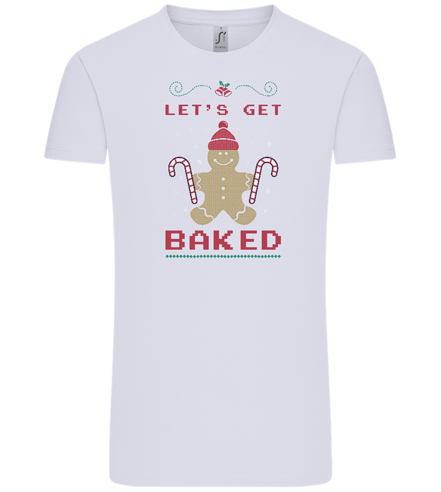 Let's Get Baked Design - Comfort Unisex T-Shirt_LILAK_front