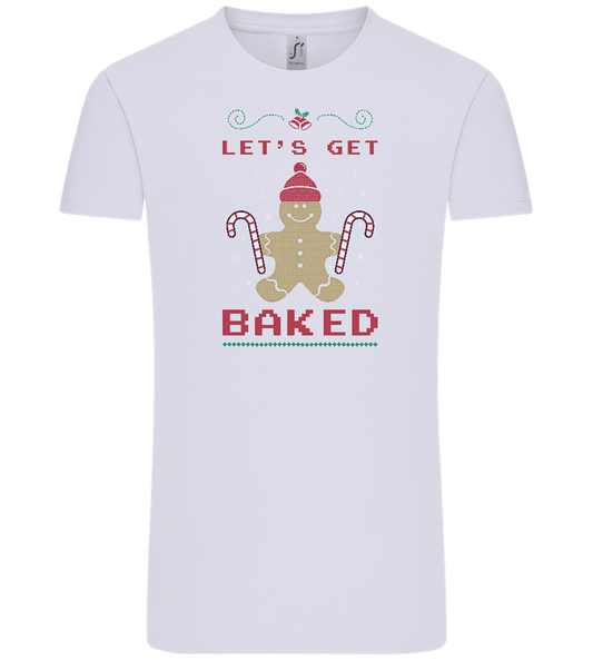 Let's Get Baked Design - Comfort Unisex T-Shirt_LILAK_front