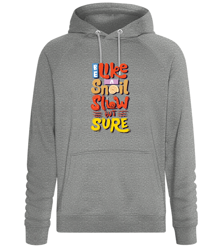 Slow but Sure Design - Comfort unisex hoodie_ORION GREY II_front