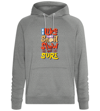 Slow but Sure Design - Comfort unisex hoodie_ORION GREY II_front