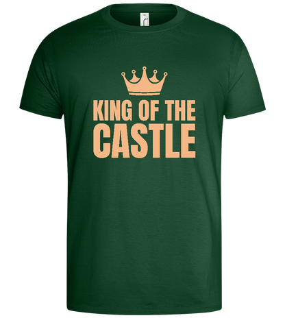 The Mighty King Design - Basic men's t-shirt_GREEN BOTTLE_front