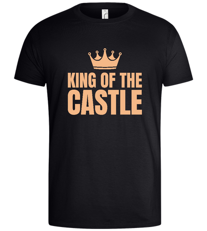 The Mighty King Design - Basic men's t-shirt_MARINE_front