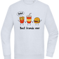 Best Friends Ever Food Design - Comfort Essential Unisex Sweater_CREAMY BLUE_front