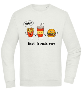 Best Friends Ever Food Design - Comfort Essential Unisex Sweater